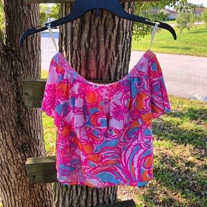 Lilly Pulitzer tube top